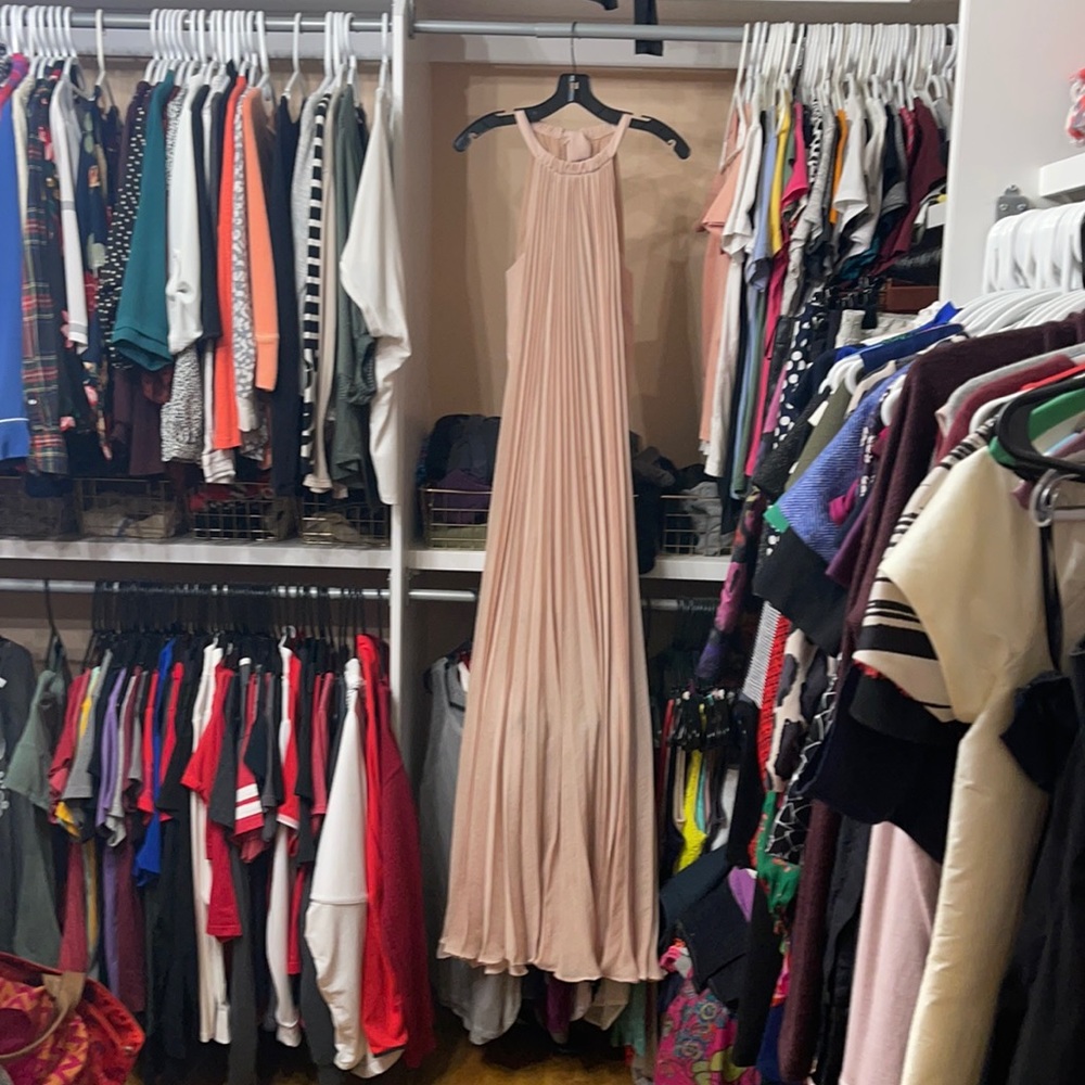 Tan dress